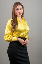 Cargar imagen en el visor de la galería, Camisa Elegante Manga Globo