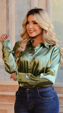 Cargar imagen en el visor de la galería, Camisa Elegante Gold Mujer