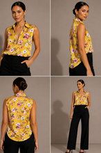 Cargar imagen en el visor de la galería, Camisa Estampada Seda no Brillante