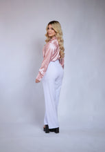 Cargar imagen en el visor de la galería, Oferta Pantalón Blanco + Camisa (Elige el Color)