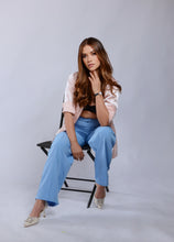 Cargar imagen en el visor de la galería, Pantalón Elegante Azul Claro