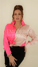 Cargar imagen en el visor de la galería, Camisa Elegante Fucsia con Curuba