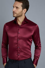 Cargar imagen en el visor de la galería, Camisa en Satín Gold Hombre