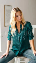 Cargar imagen en el visor de la galería, Camisa Elegante Marfil VI Mujer