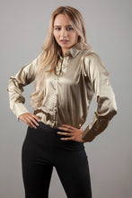 Cargar imagen en el visor de la galería, Camisa Elegado Rosado Camisas Emporium Daris Co XS Marron Dorado