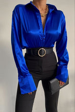 Cargar imagen en el visor de la galería, Camisa Elegante Azul Rey Camisas Emporium Daris Co XS Azúl Rey