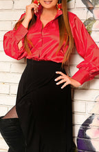 Cargar imagen en el visor de la galería, Camisa Elegante de Manga Globo Camisas Emporium Daris Co