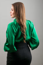 Cargar imagen en el visor de la galería, Camisa Elegante de Manga Globo Camisas Emporium Daris Co