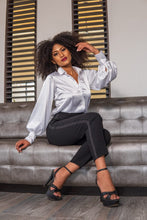 Cargar imagen en el visor de la galería, Camisa Elegante de Manga Globo Camisas Emporium Daris Co XS Blanco