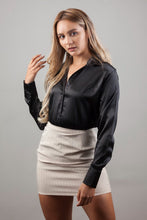 Cargar imagen en el visor de la galería, Camisa Elegante Negra Camisas Emporium Daris Co XS Negro