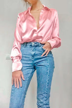 Cargar imagen en el visor de la galería, Camisa Elegante Rosado Camisas Emporium Daris Co