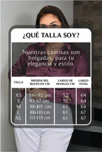 Cargar imagen en el visor de la galería, Camisa Elegante Negra 234 Mujer