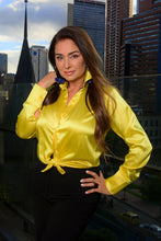 Cargar imagen en el visor de la galería, Camisa Elegante y Exclusiva Emporium Daris Co XS Amarillo