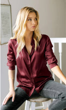 Cargar imagen en el visor de la galería, Camisa Elegante y Exclusiva Emporium Daris Co XS Vinotinto