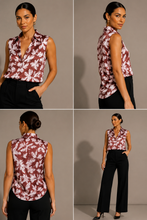 Cargar imagen en el visor de la galería, Camisa Estampada Seda no Brillante