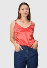 Cargar imagen en el visor de la galería, Elegante Básica Diseño Exclusivo Prendas de vestir Emporium Daris Co Rojo XS