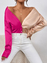 Cargar imagen en el visor de la galería, Camisa Elegante Blanco Negro Mujer