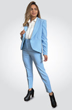 Cargar imagen en el visor de la galería, Pantalón Elegante Pantalón Emporium Daris Col Azúl Cielo 6