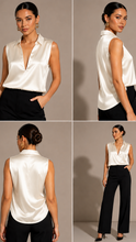 Cargar imagen en el visor de la galería, Camisa Elegance Mangas Cortas
