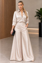 Cargar imagen en el visor de la galería, Conjunto en Satin Elegante Frances
