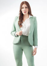 Cargar imagen en el visor de la galería, Blazer Elegante y Exclusivo Blazers Emporium Daris Co XS Verde Pastel 
