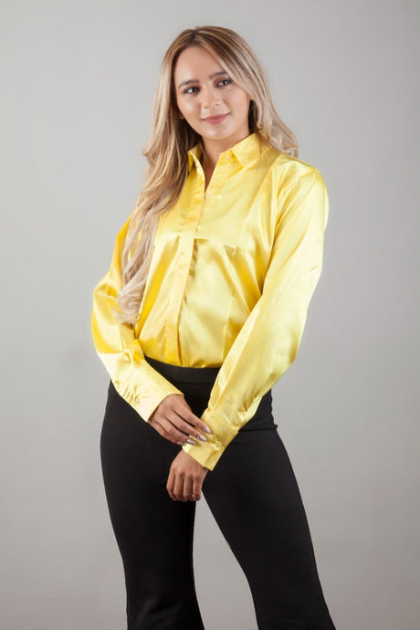 Camisa Elegante Amarillo Camisas Emporium Daris Co XS Amarillo 