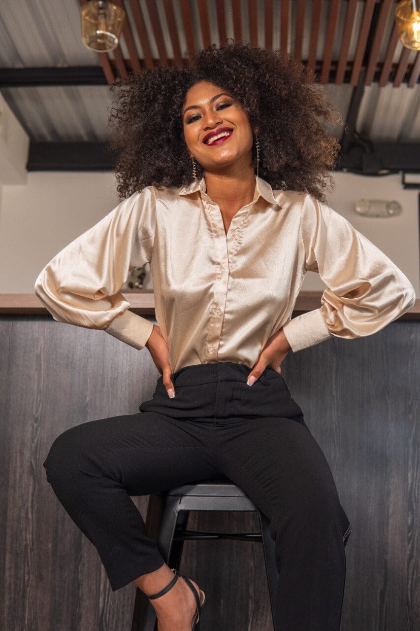 Blusas Manga Elegante Blusa Elegante Manga Larga Blusas Largas