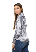 Cargar imagen en el visor de la galería, Camisa Elegante Gris Perla Emporium Daris Co 
